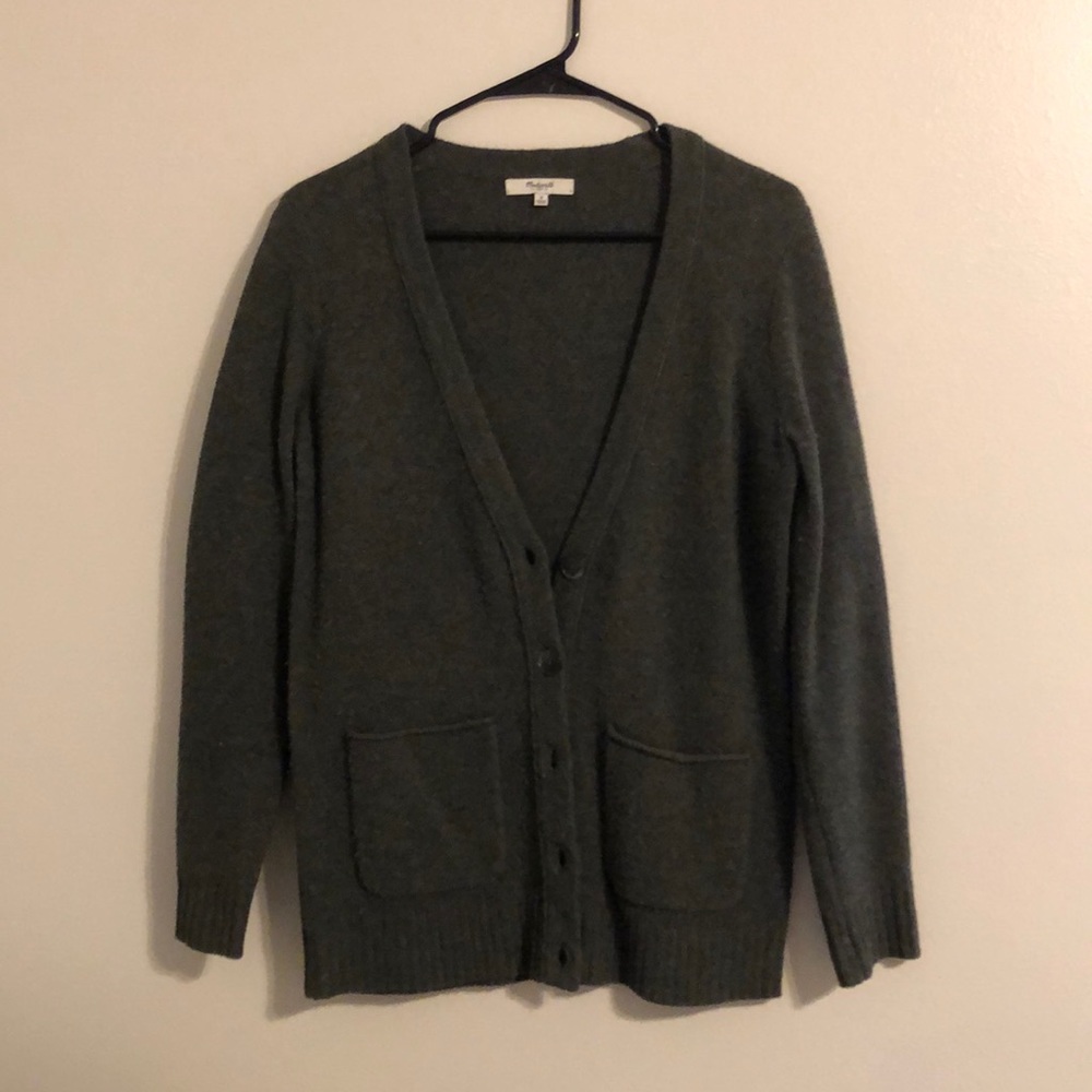 Green Madewell cardigan
